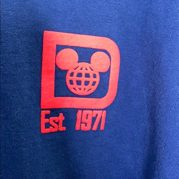 Disney Parks Spellout Stripe Retro Tee - Picture 4 of 7